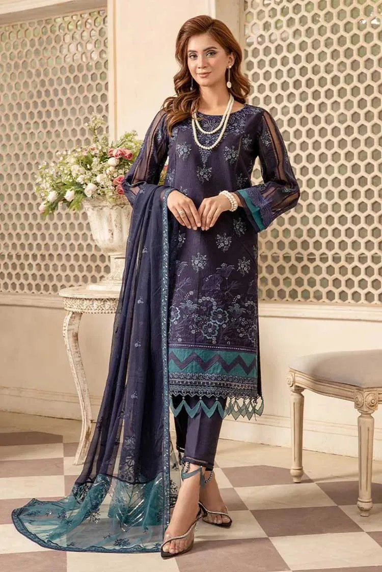 03 Azure Aura Luxury Lawn Collection