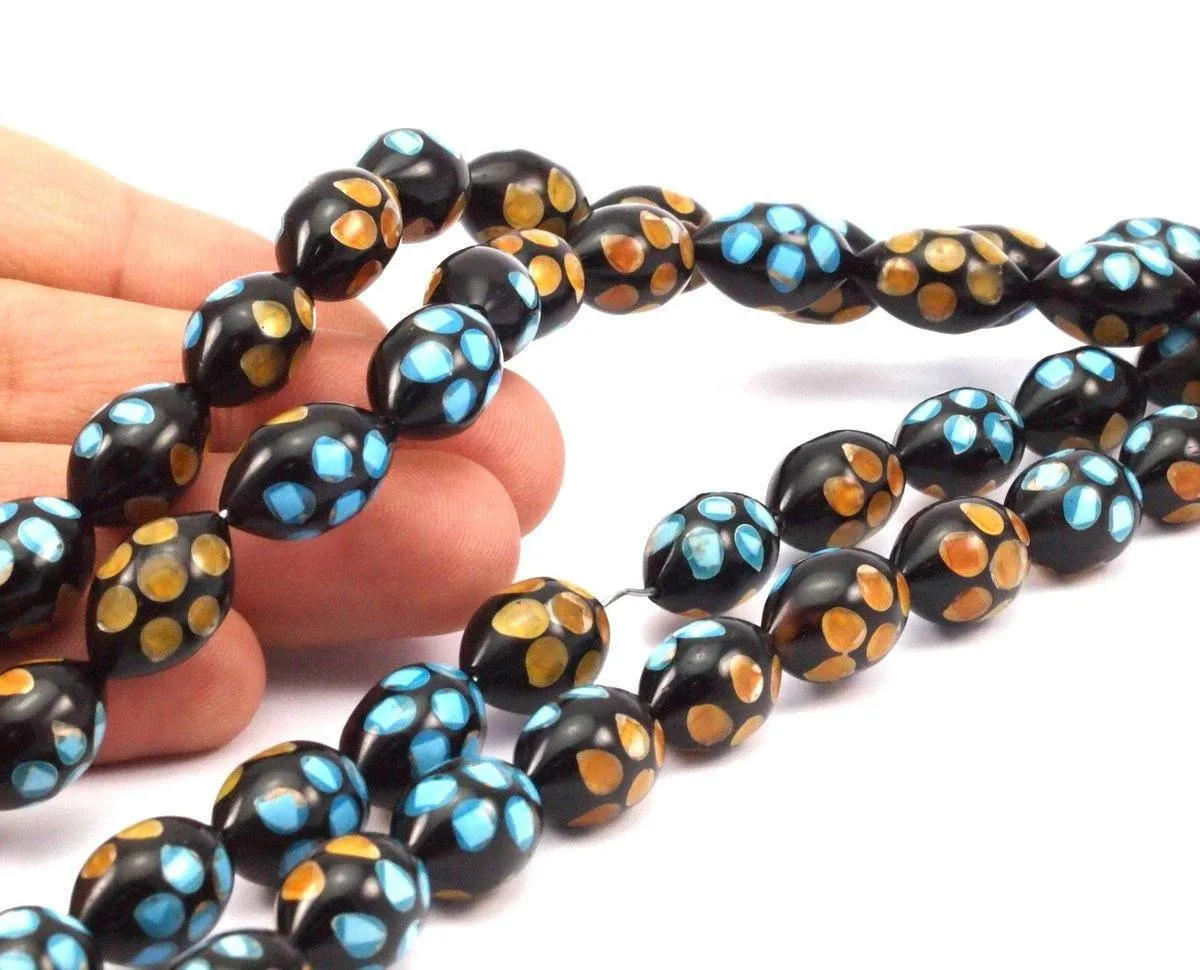 10 Organic Handmade Egypt Kuka Beads G001 T022