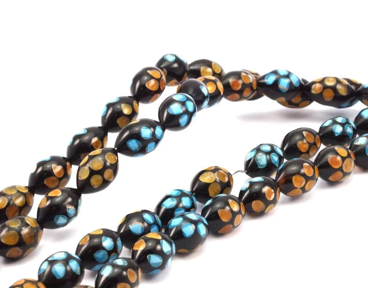 10 Organic Handmade Egypt Kuka Beads G001 T022