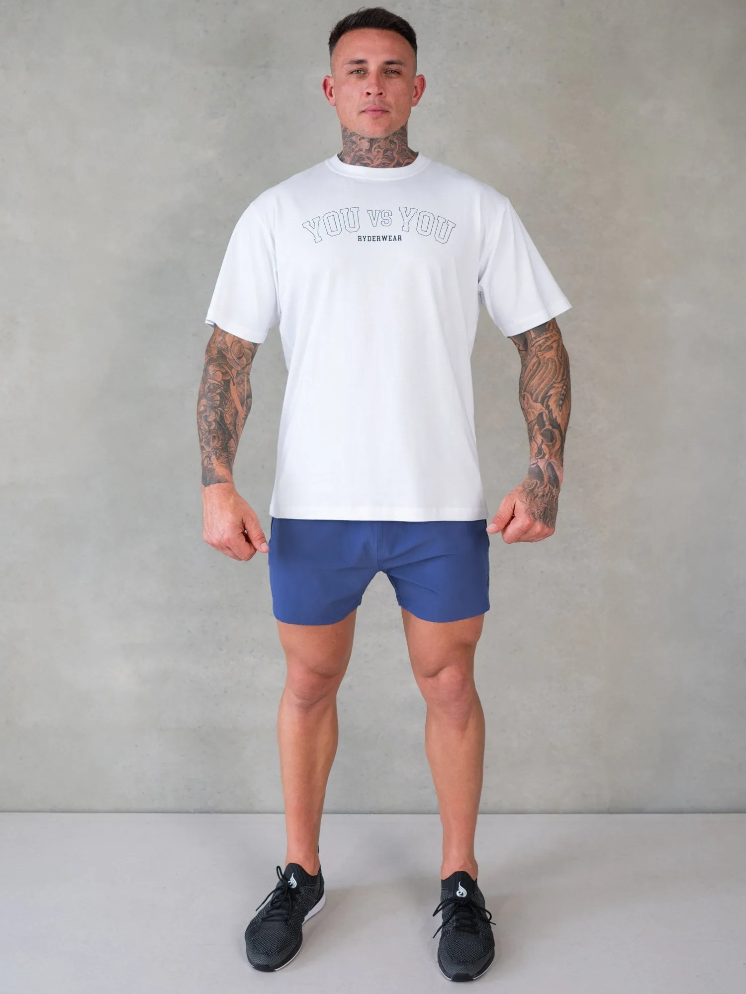 Adapt 5 Training Short - Faded Navy