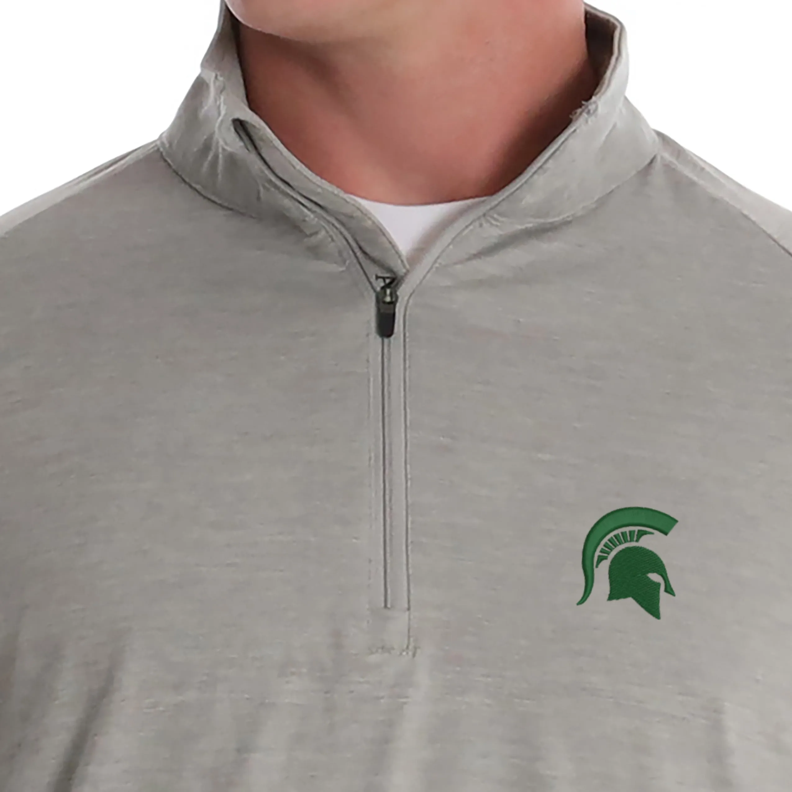 Aegon Pullover MSU - Grey Heather