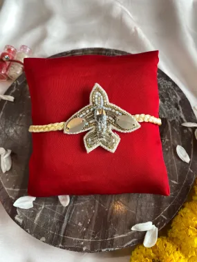 Aeroplane Embroidered Rakhi