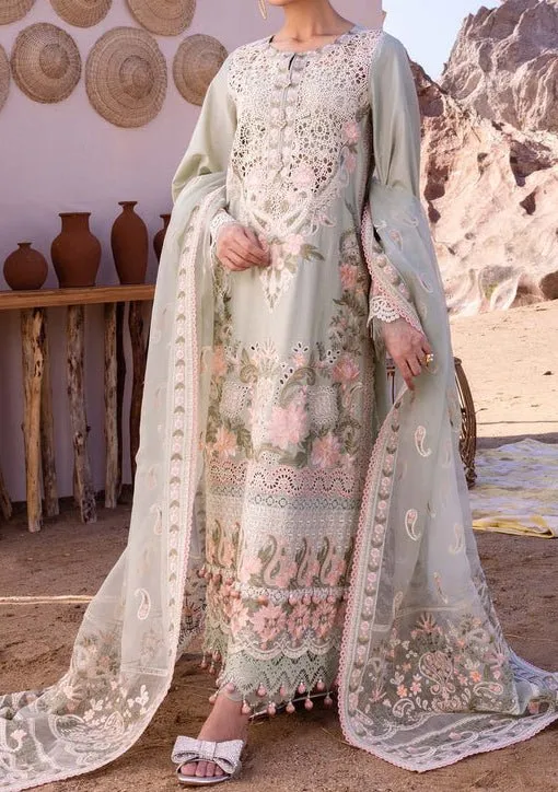 Akbar Aslam Alberta Pakistani Luxury Lawn Dress