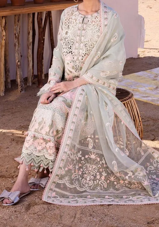 Akbar Aslam Alberta Pakistani Luxury Lawn Dress