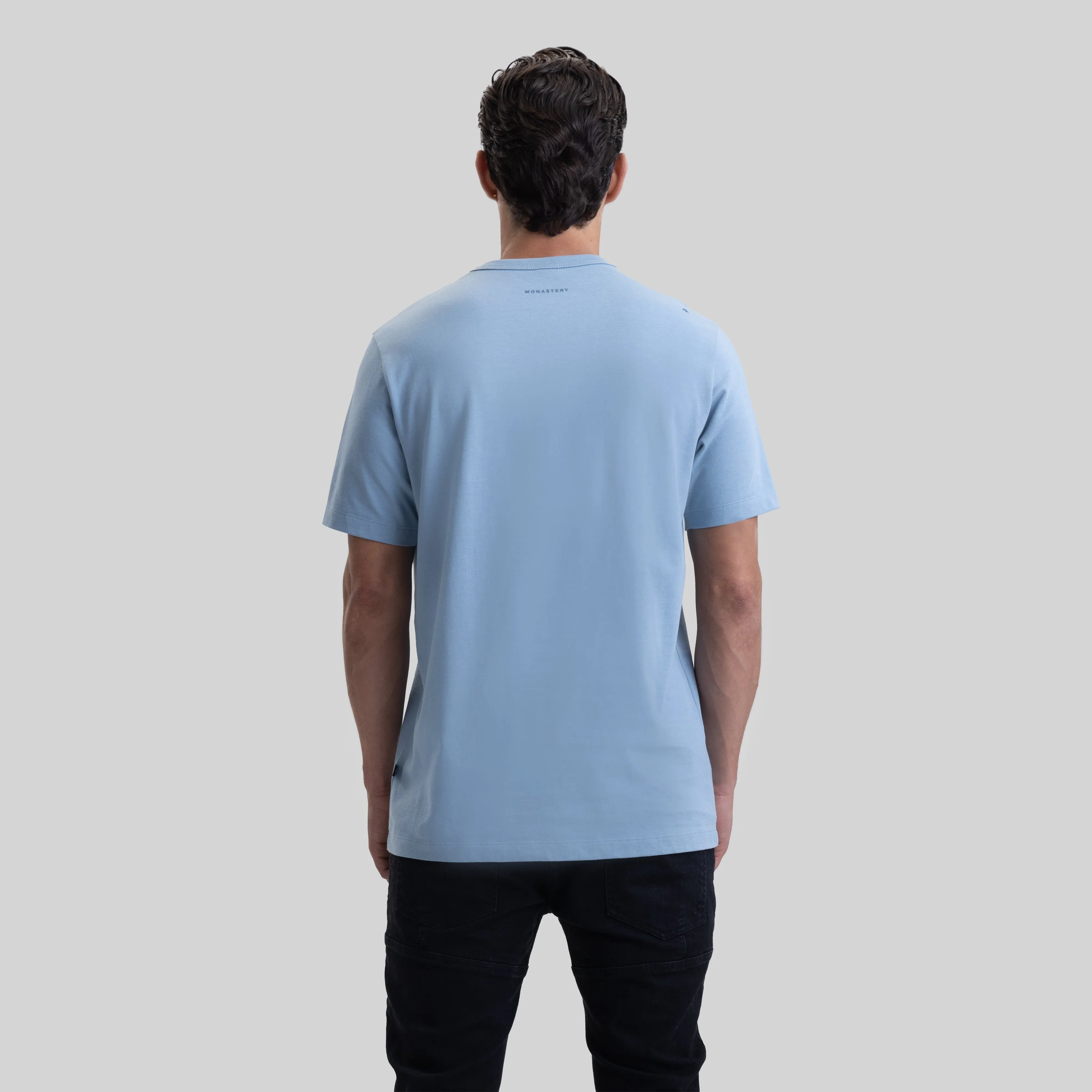 ALPINE T-SHIRT FADED DENIM