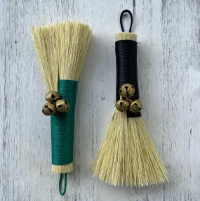 Altar broom with bells (handmade)