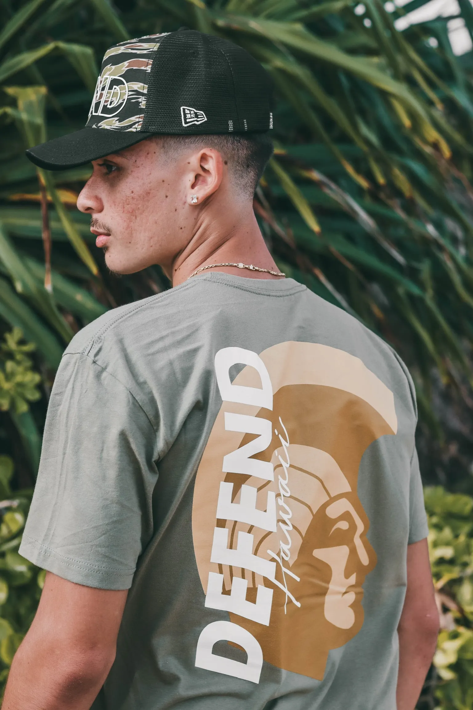 AP FADED Light Olive Premium Tee