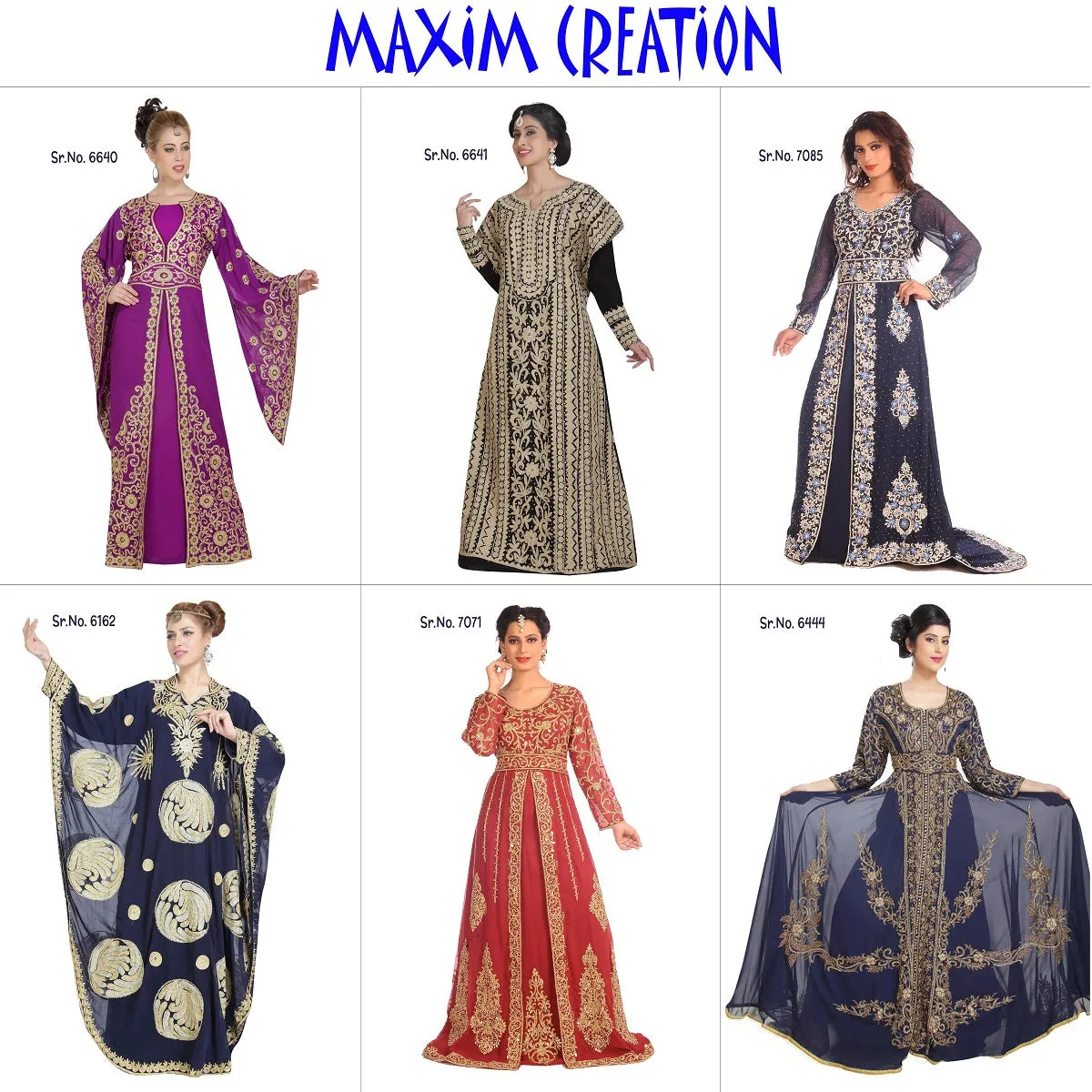 Arabian Kaftan Handmade Dress