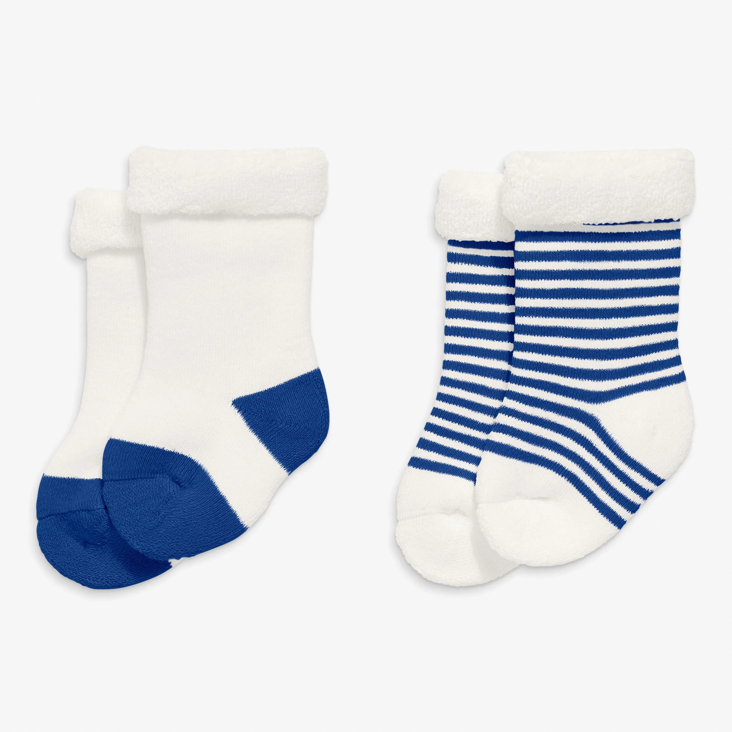 Baby's first sock 2-pack in stripe