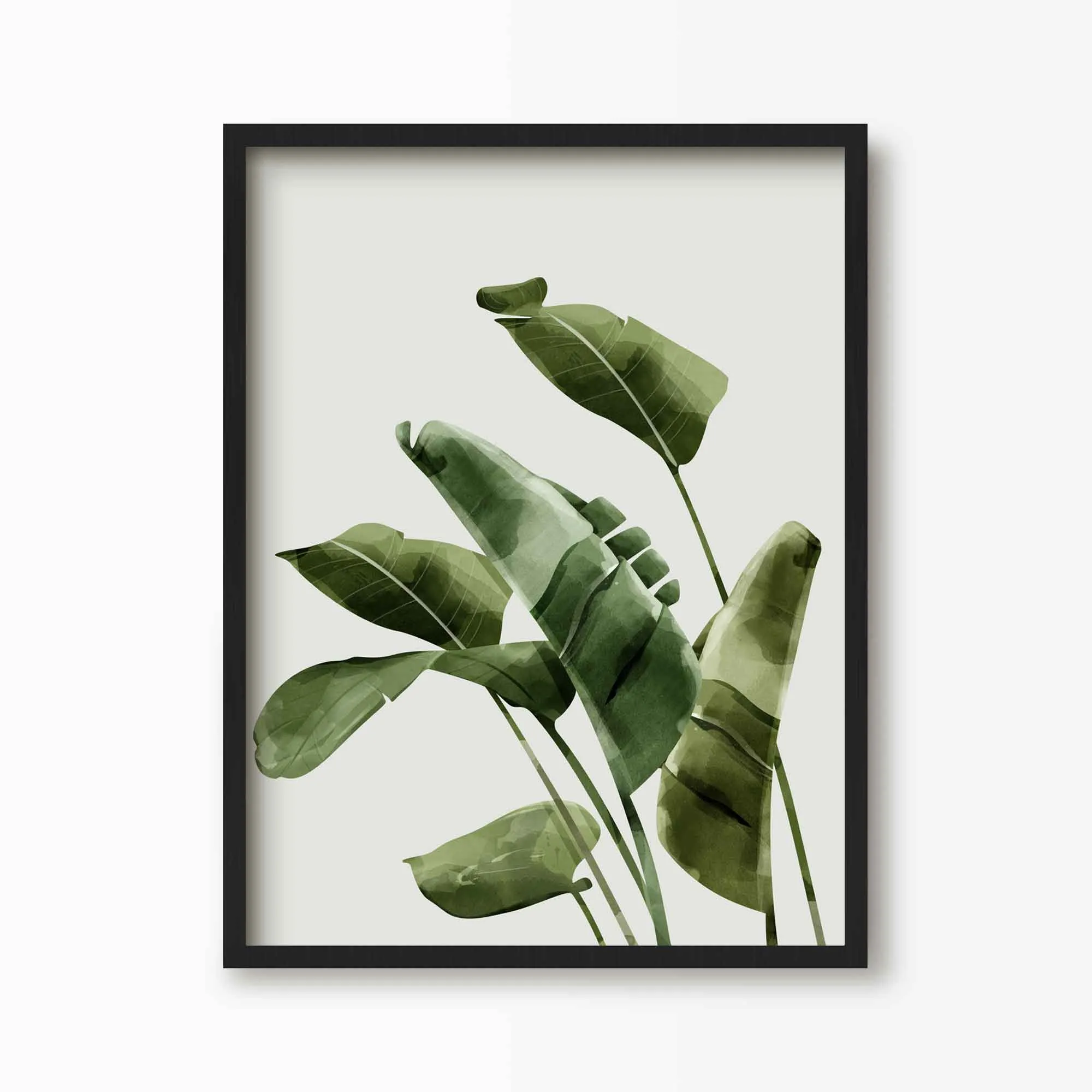 Banana Palms Art Print