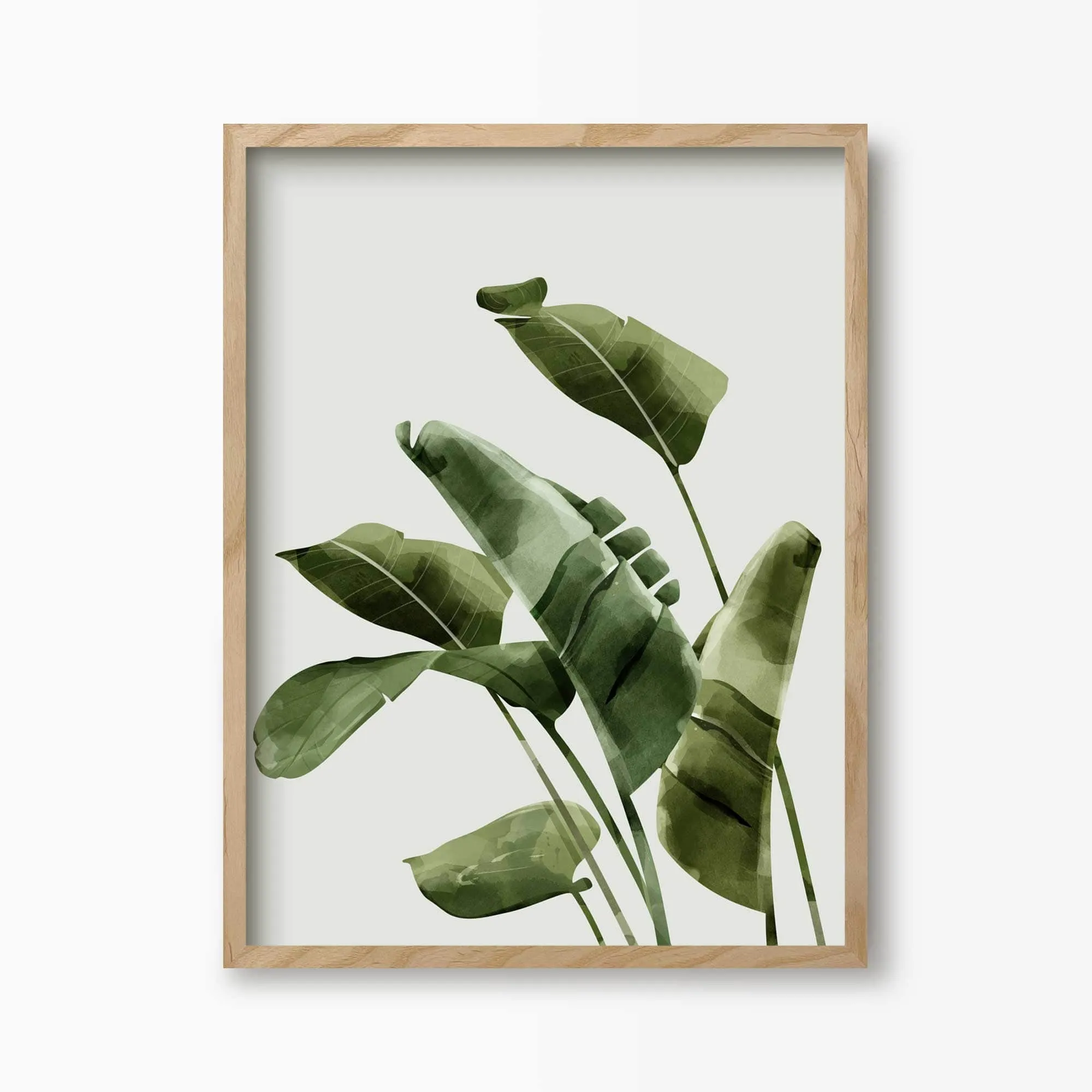 Banana Palms Art Print