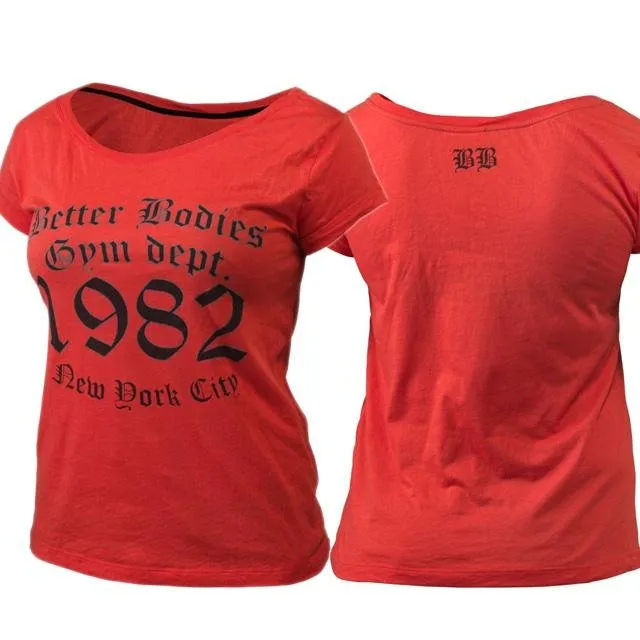 Better Bodies N.Y. Loose Fit Tee - Tomato Red