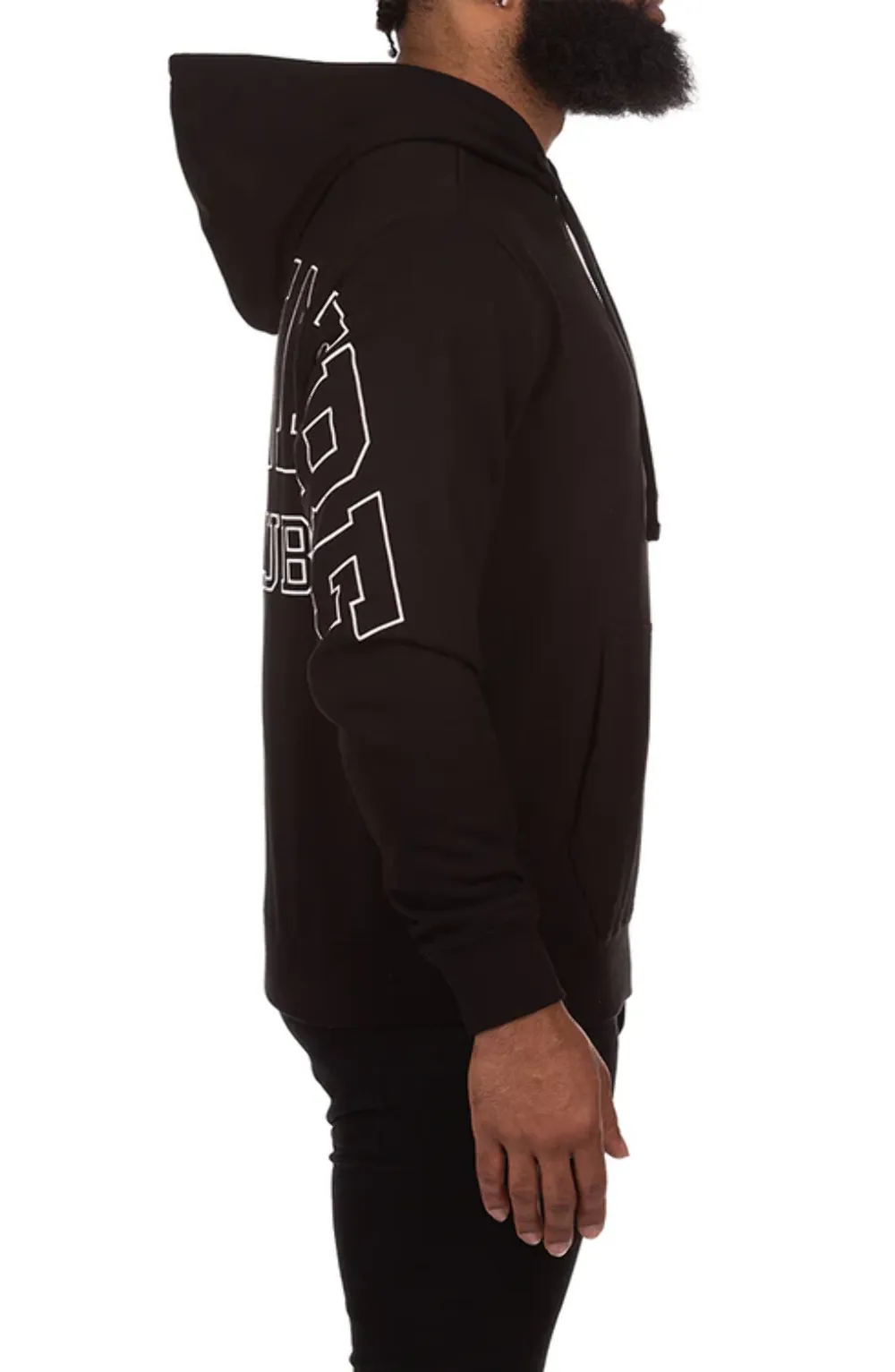 Billionaire Boys Club BB Academic Hoodie (Oversized Fit) Black 831-8302-BLACK