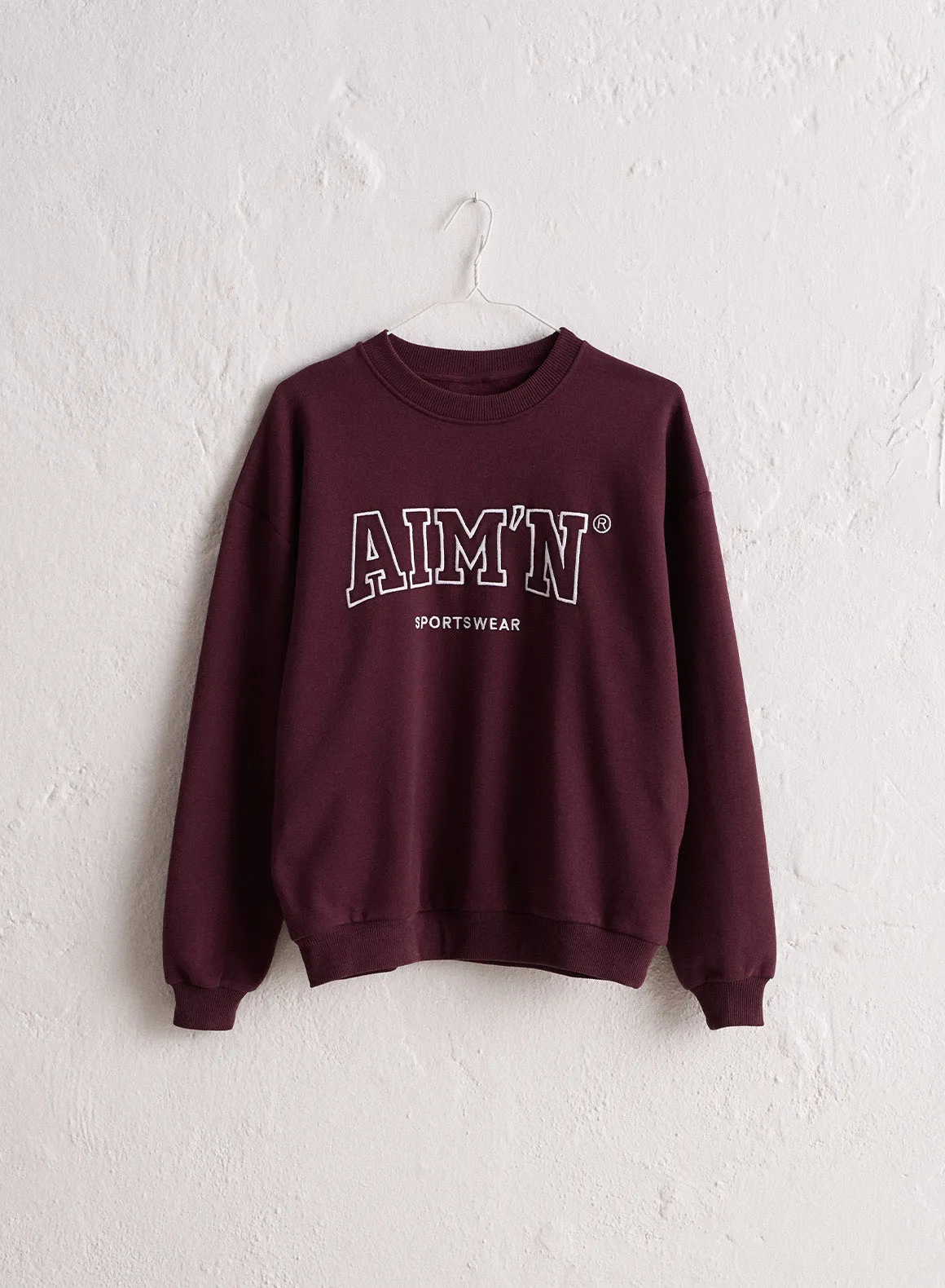 Bordeaux College Oversized Sweatshirt