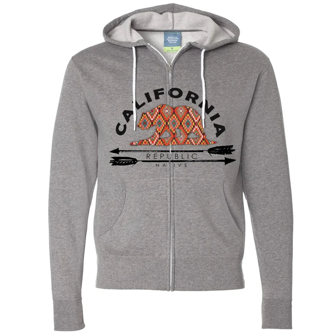 California Republic Native Zip-Up Hoodie