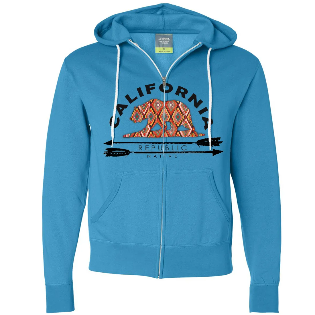 California Republic Native Zip-Up Hoodie