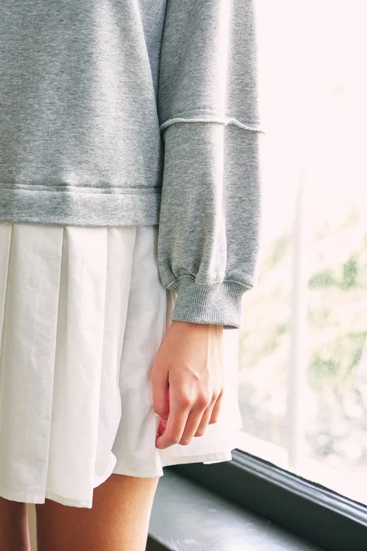 Camille Oversized Sweatshirt Dress