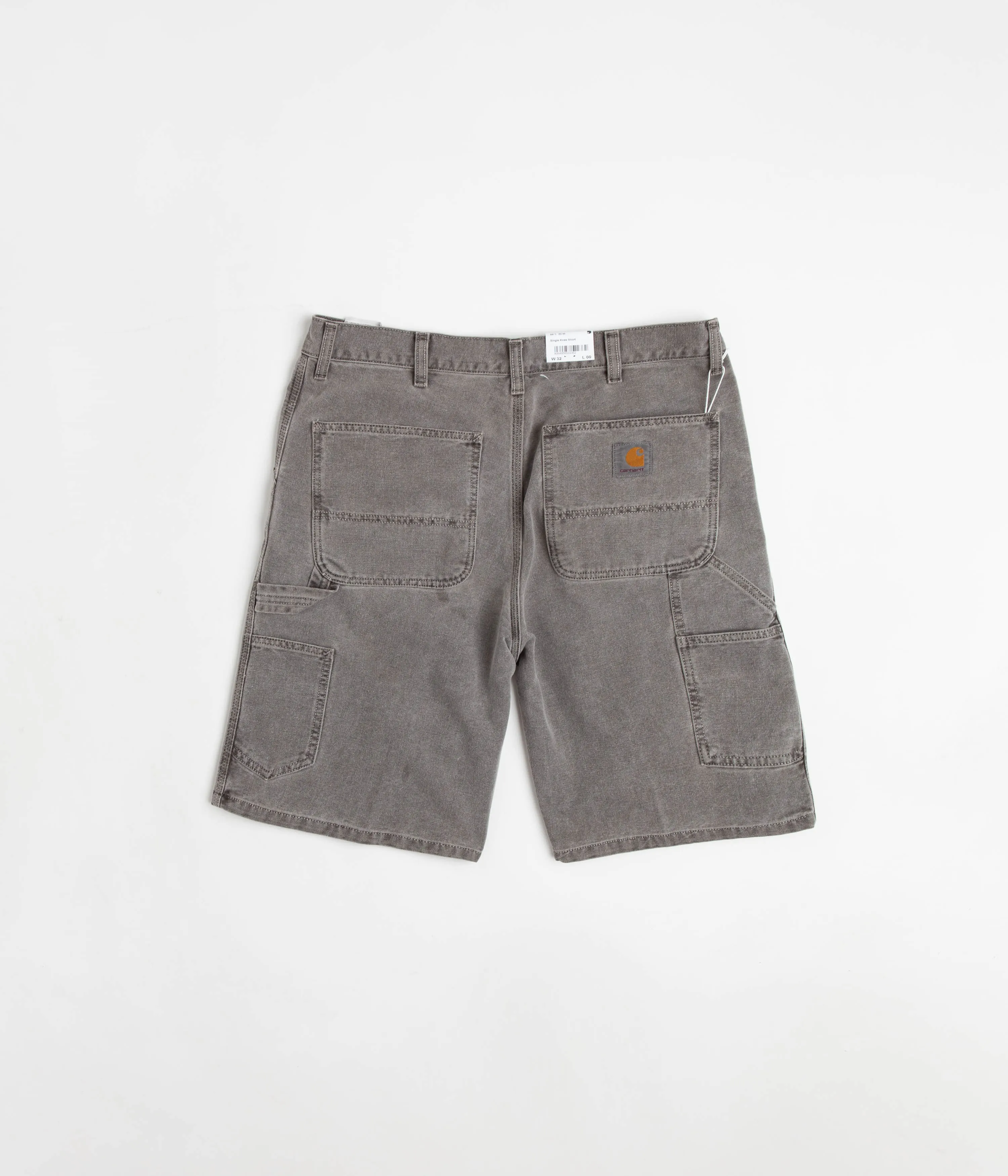 Carhartt Single Knee Shorts - Faded Black