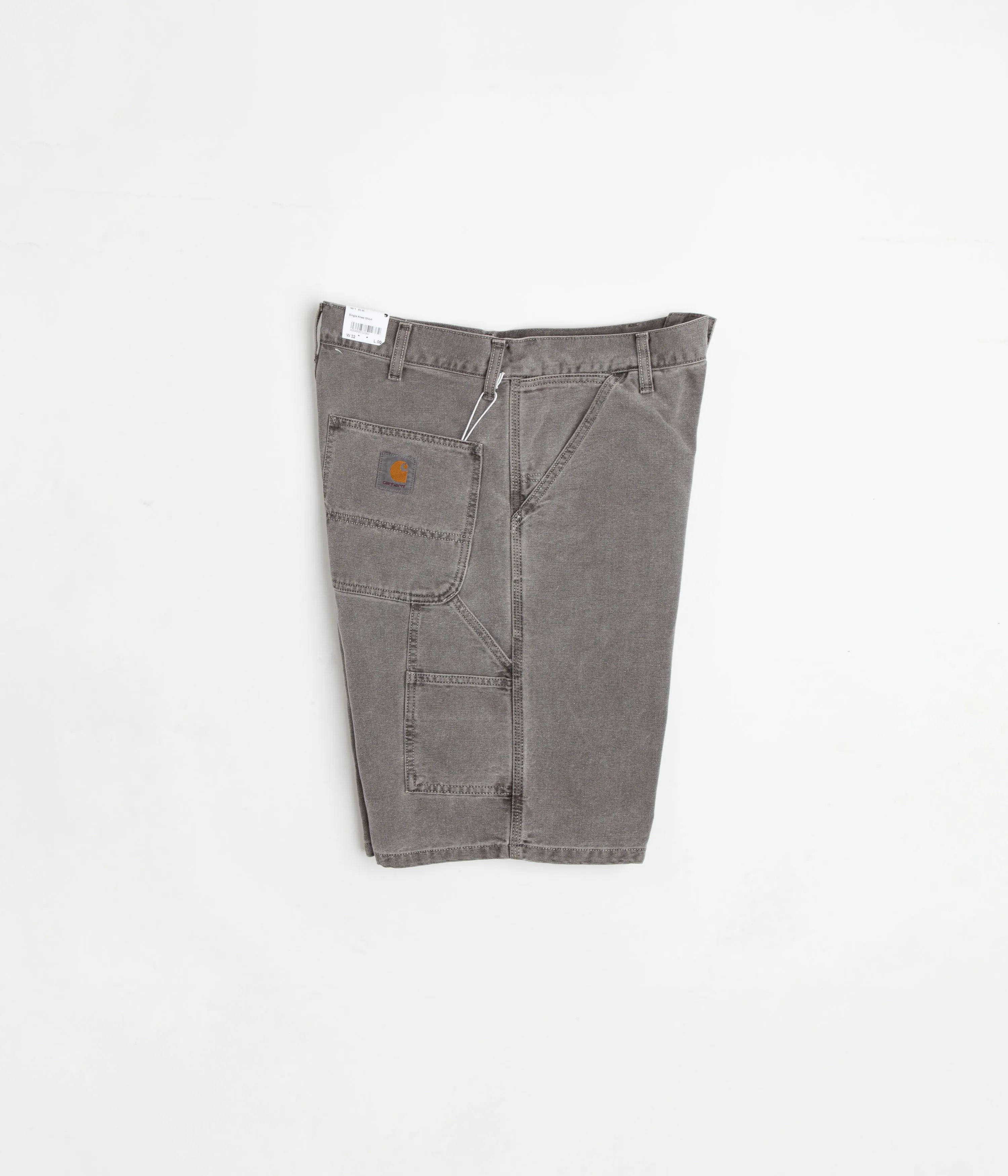 Carhartt Single Knee Shorts - Faded Black