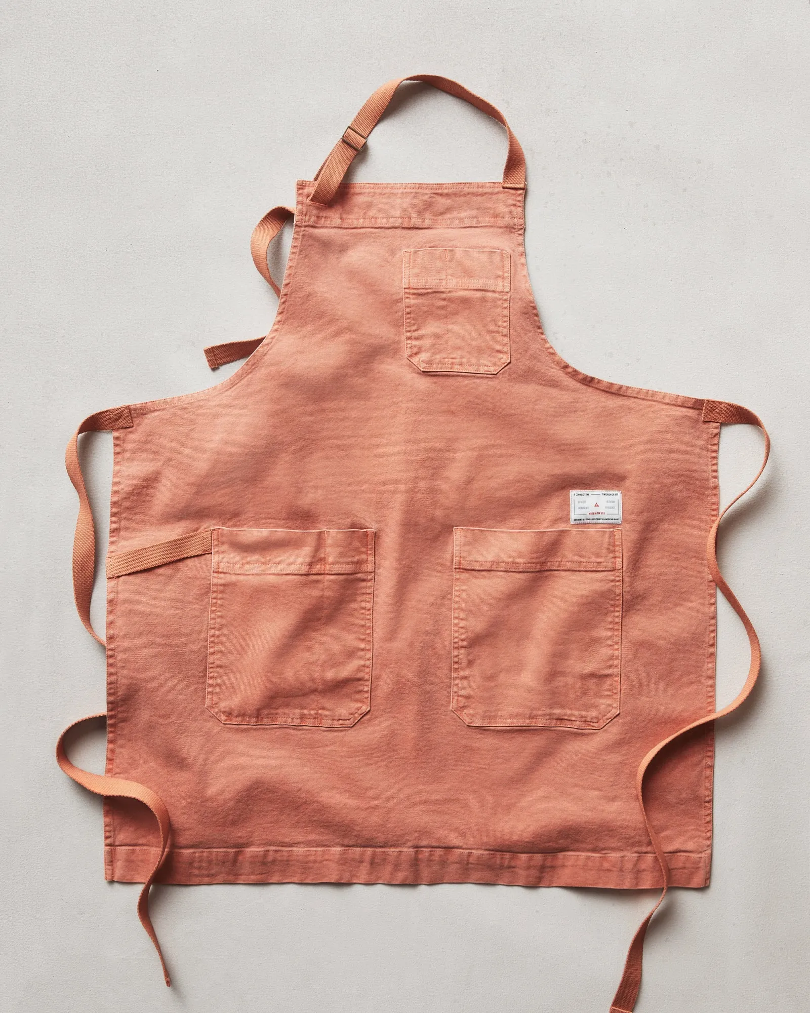 Chad Robertson Apron - Faded Orange