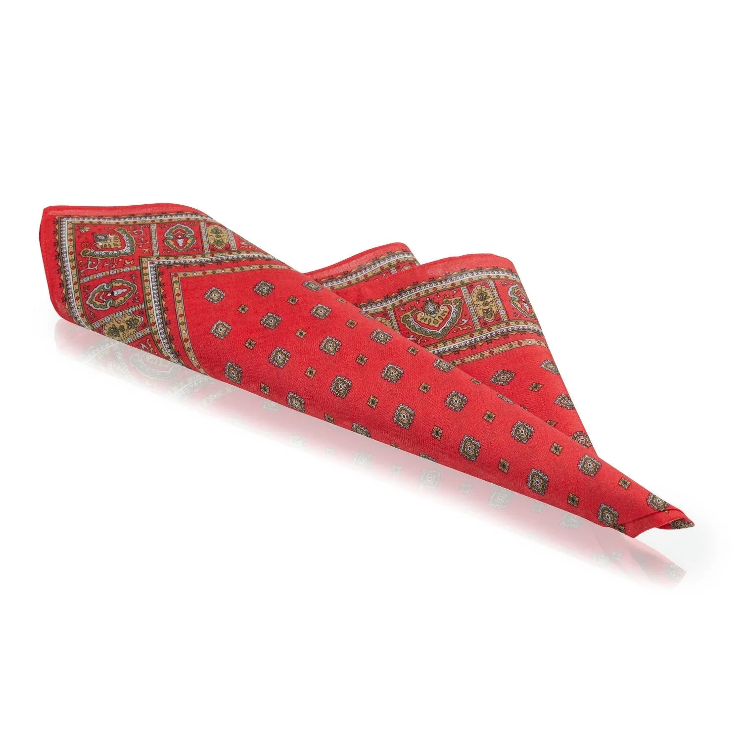 Diamond' patterned Men’s Cotton Handkerchief