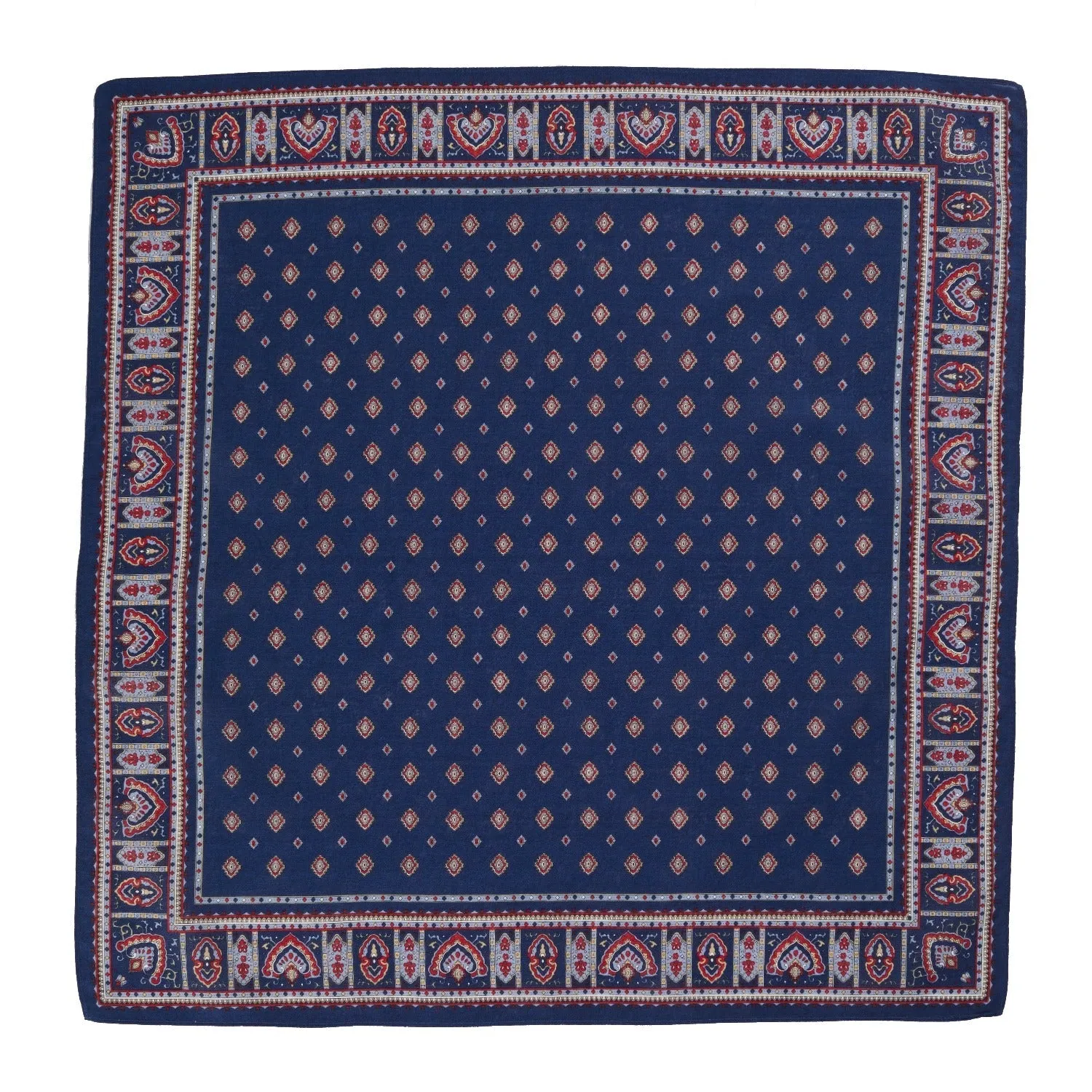 Diamond' patterned Men’s Cotton Handkerchief