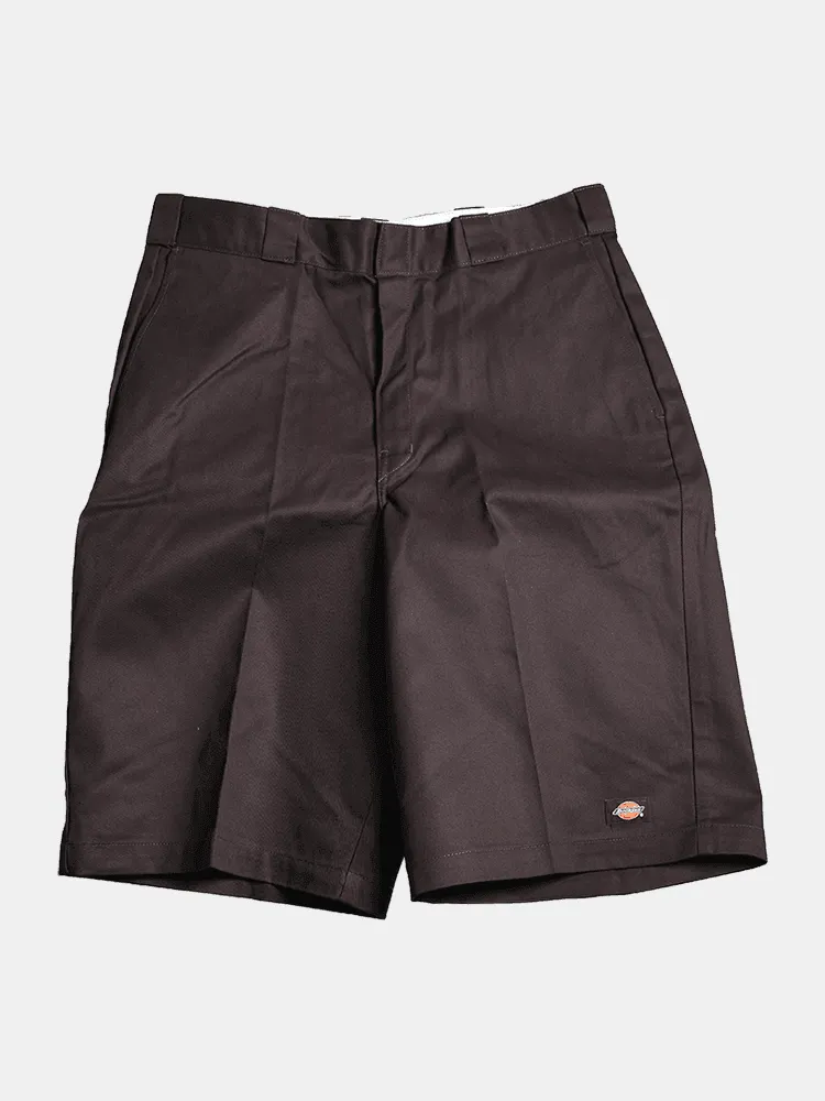 Dickies 13 Loose Fit Work Shorts - Dark Brown