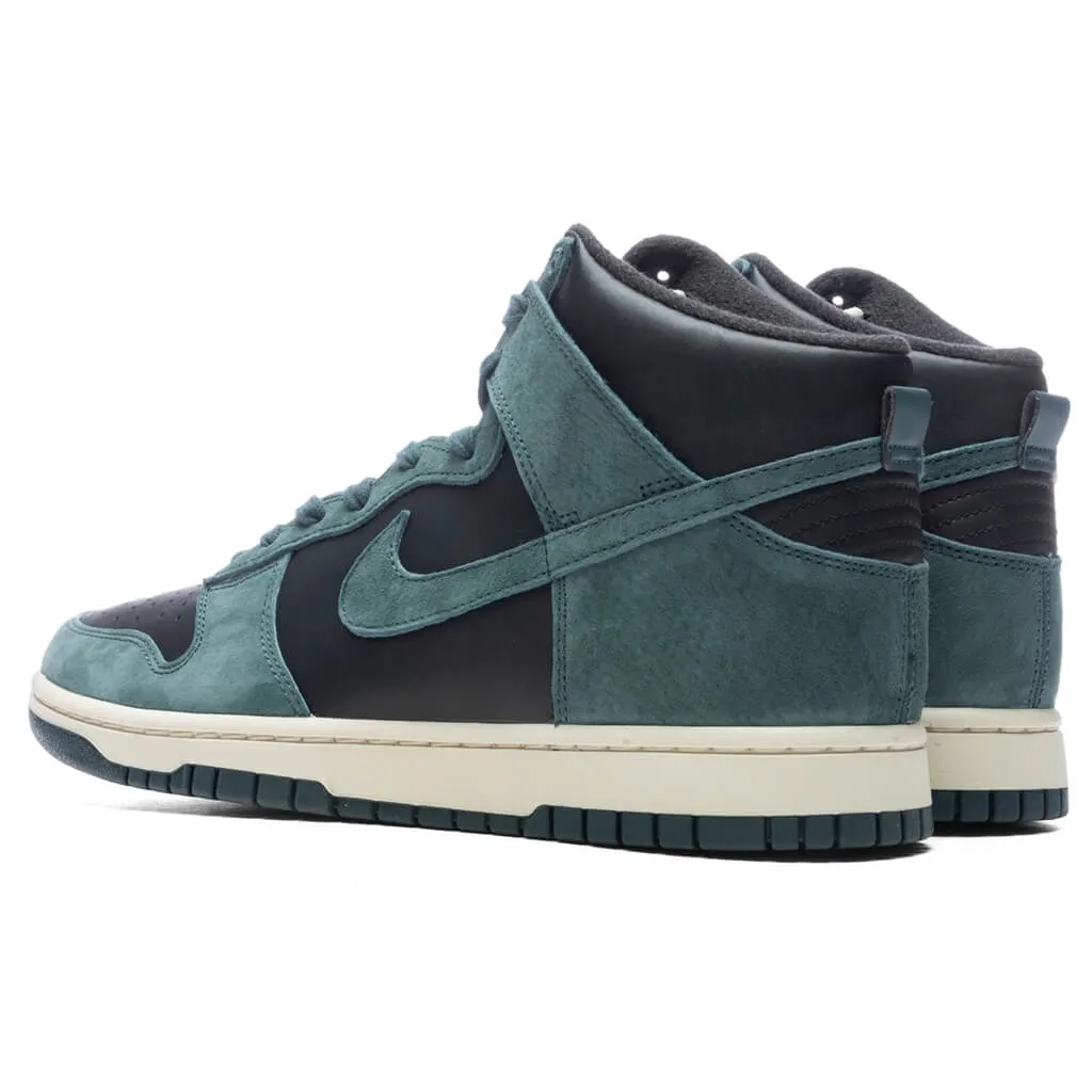 Dunk High Retro PRM - Black/Faded Spruce/Light Cream