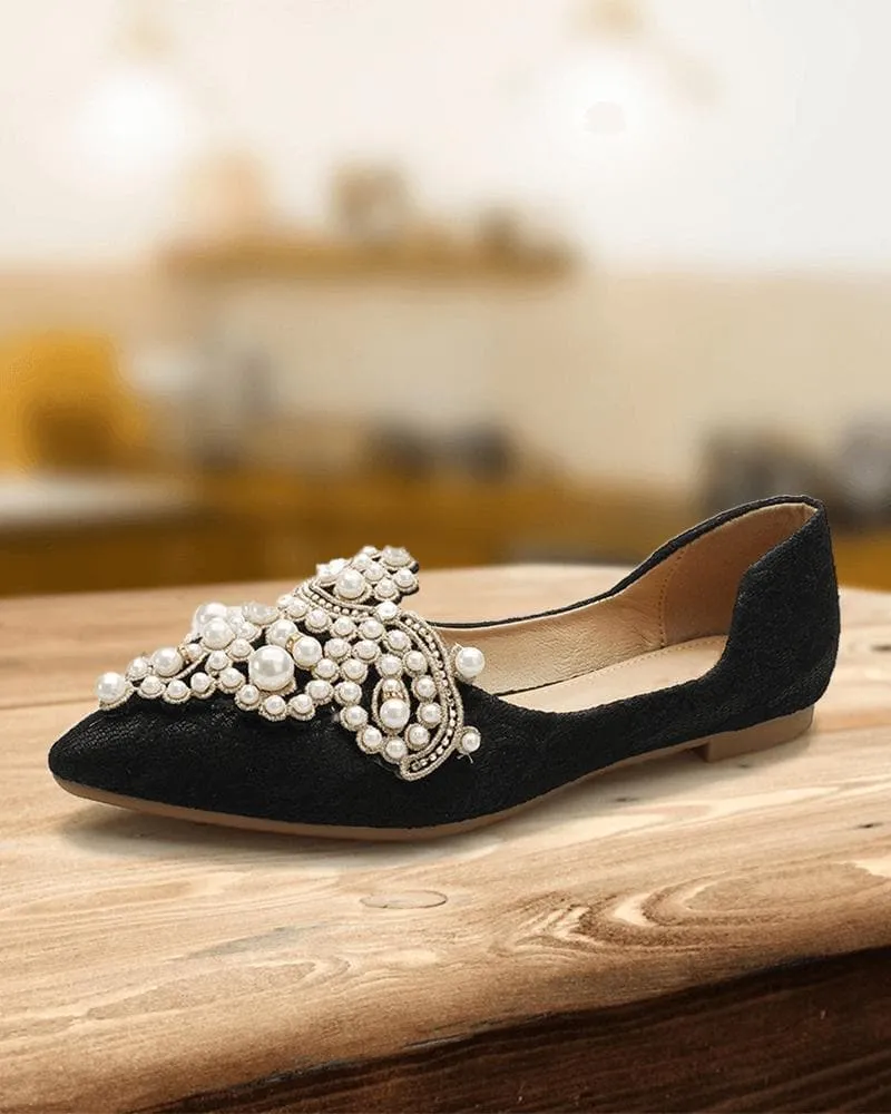 Elegant Daily Pearl Flats