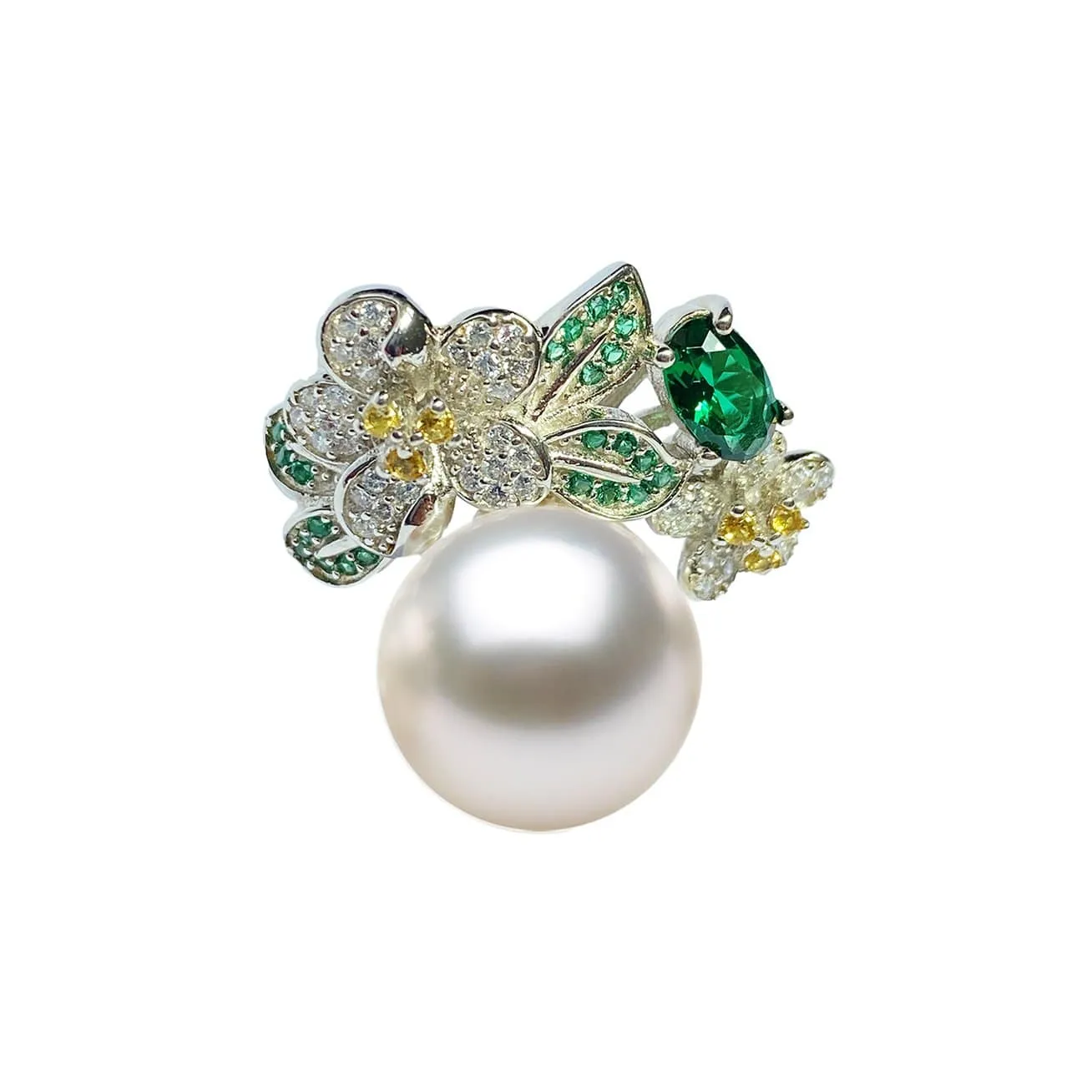 Elegant Edison Pearl Ring WR00002 | GARDENS