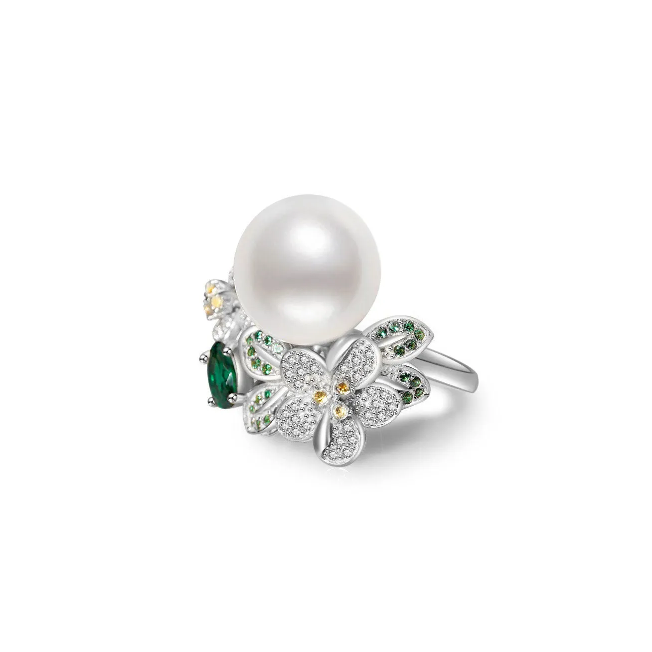 Elegant Edison Pearl Ring WR00002 | GARDENS