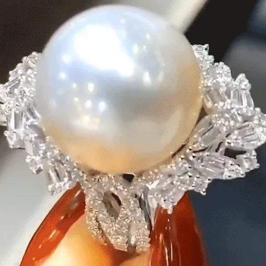 Elegant Edison Pearl Ring WR00004