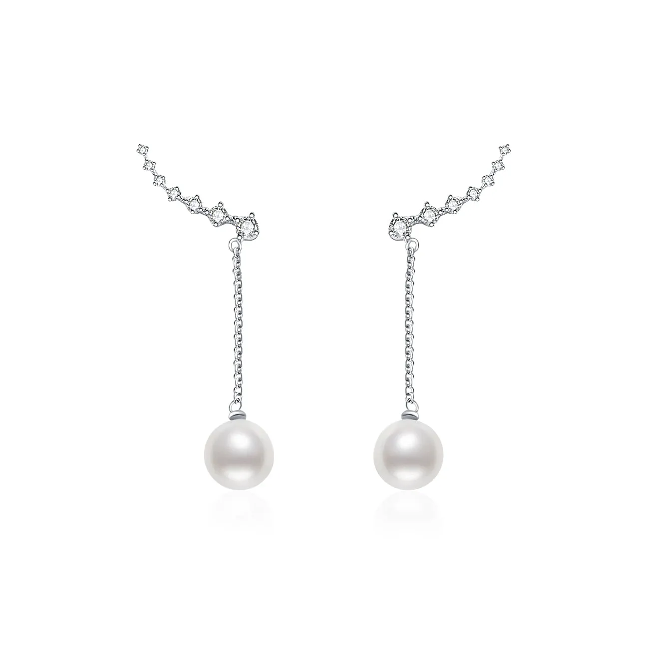 Elegant Freshwater Pearl Earrings WE00048