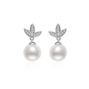 Elegant Freshwater Pearl Earrings WE00055