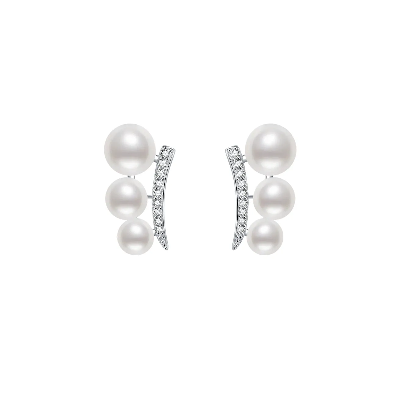 Elegant Freshwater Pearl Earrings WE00116