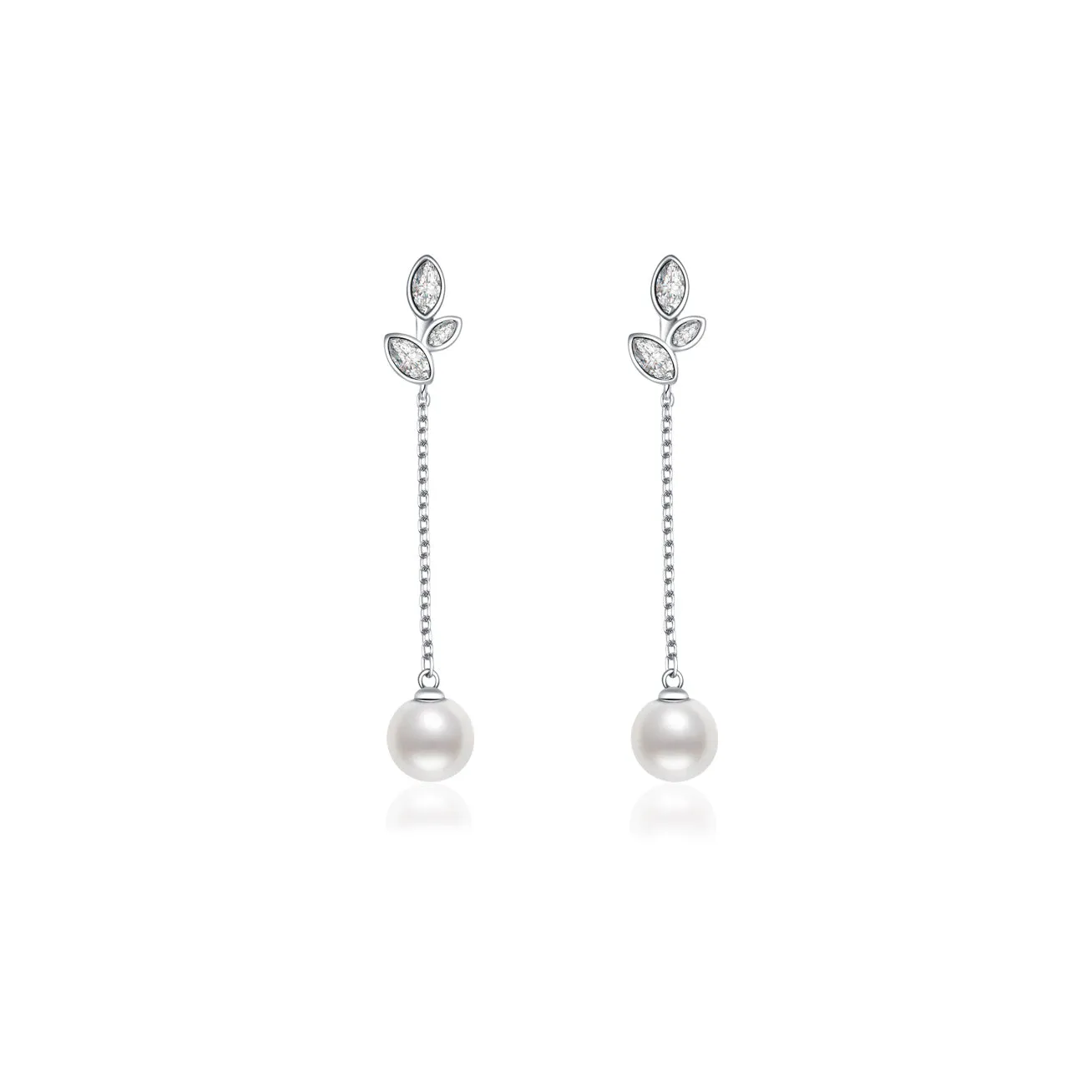 Elegant Freshwater Pearl Earrings WE00288 | GARDENS