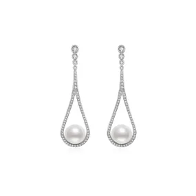 Elegant Freshwater Pearl Earrings WE00347