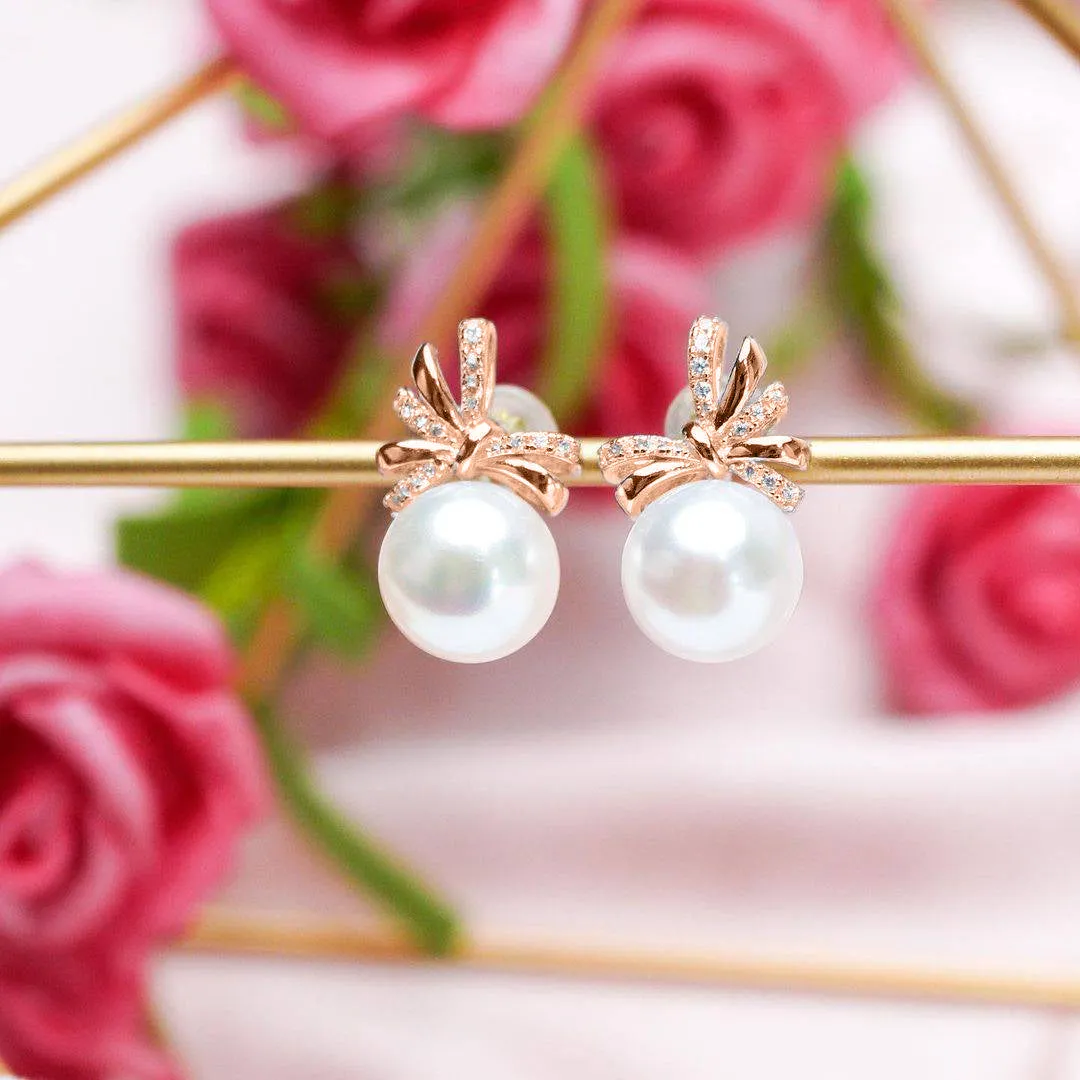 Elegant Freshwater Pearl Earrings WE00381