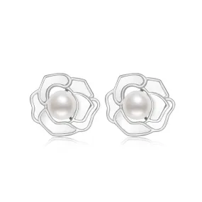 Elegant Freshwater Pearl Earrings WE00410 | GARDENS