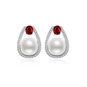 Elegant Freshwater Pearl Earrings WE00460