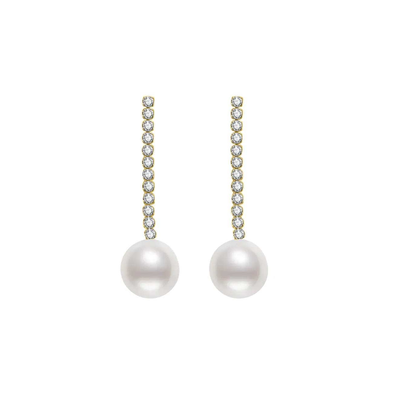 Elegant Freshwater Pearl Earrings WE00513