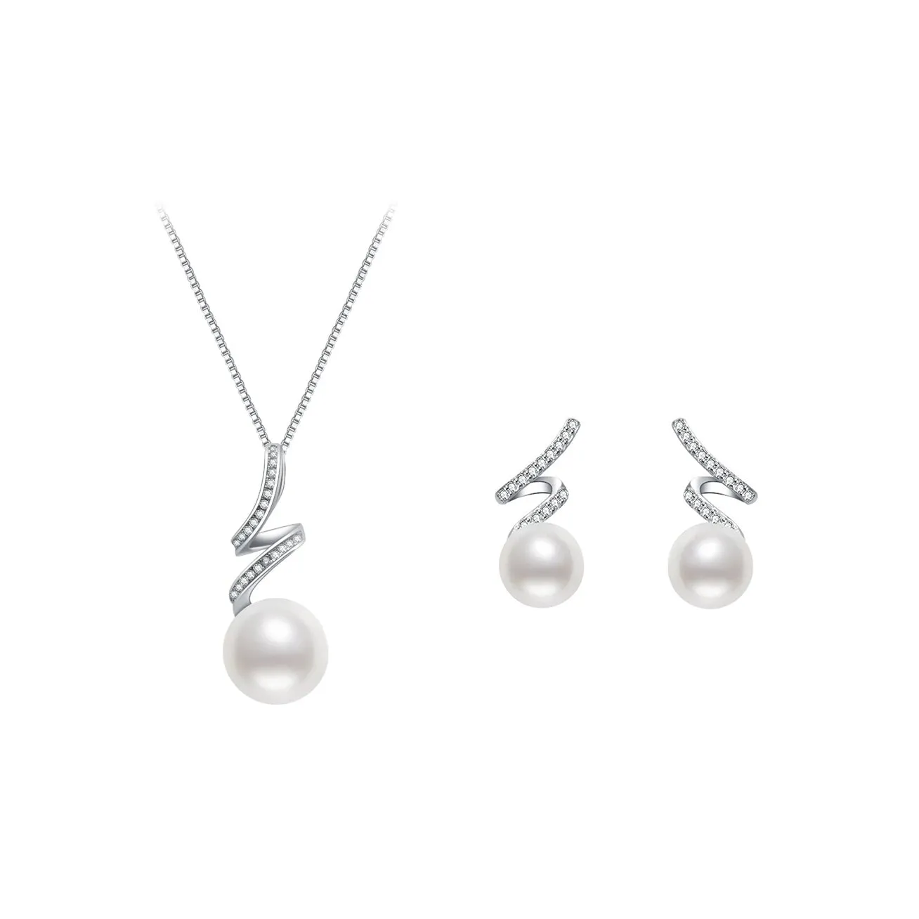 Elegant Freshwater Pearl Set WS00019