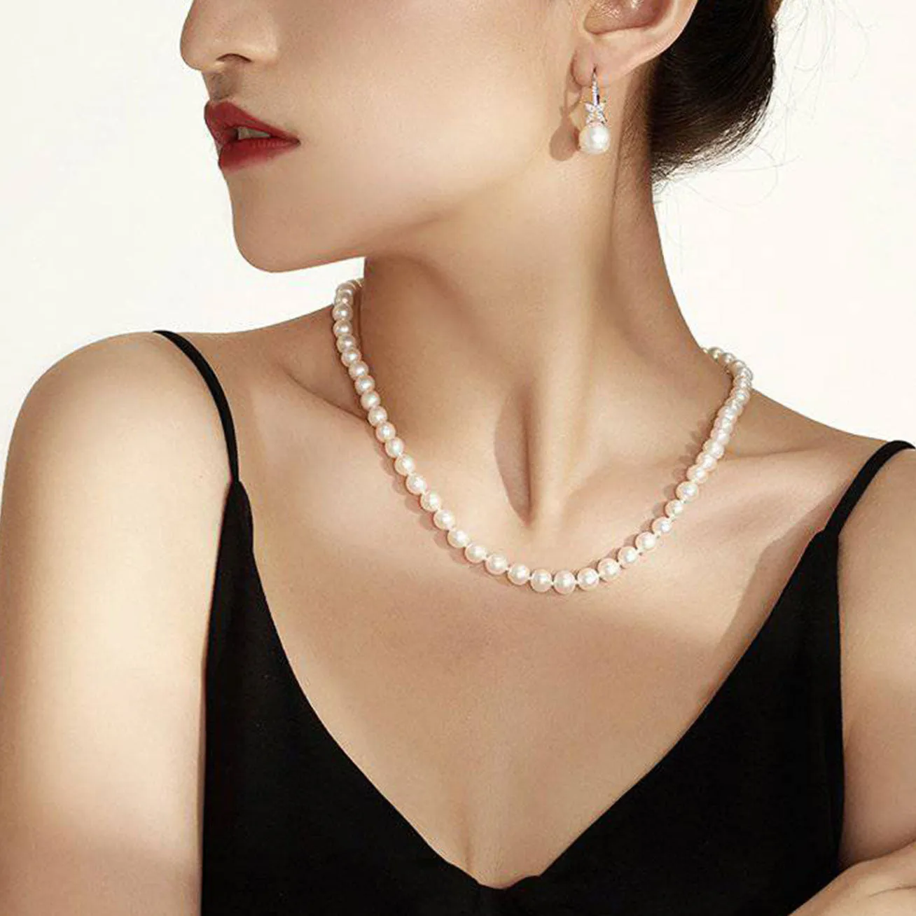 Elegant Freshwater Pearl Set WS00063