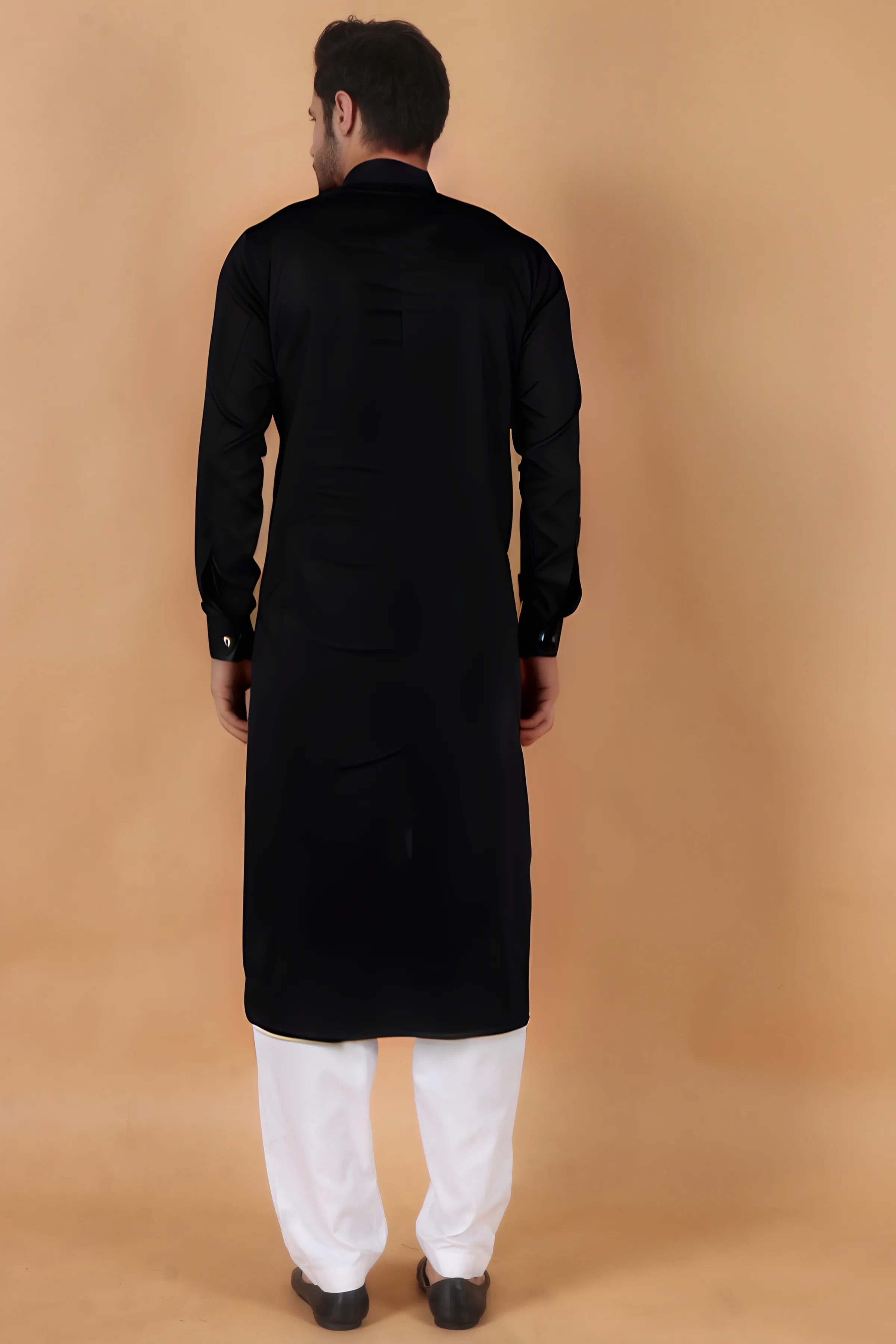 Embroidered Cotton Kurta Pajama