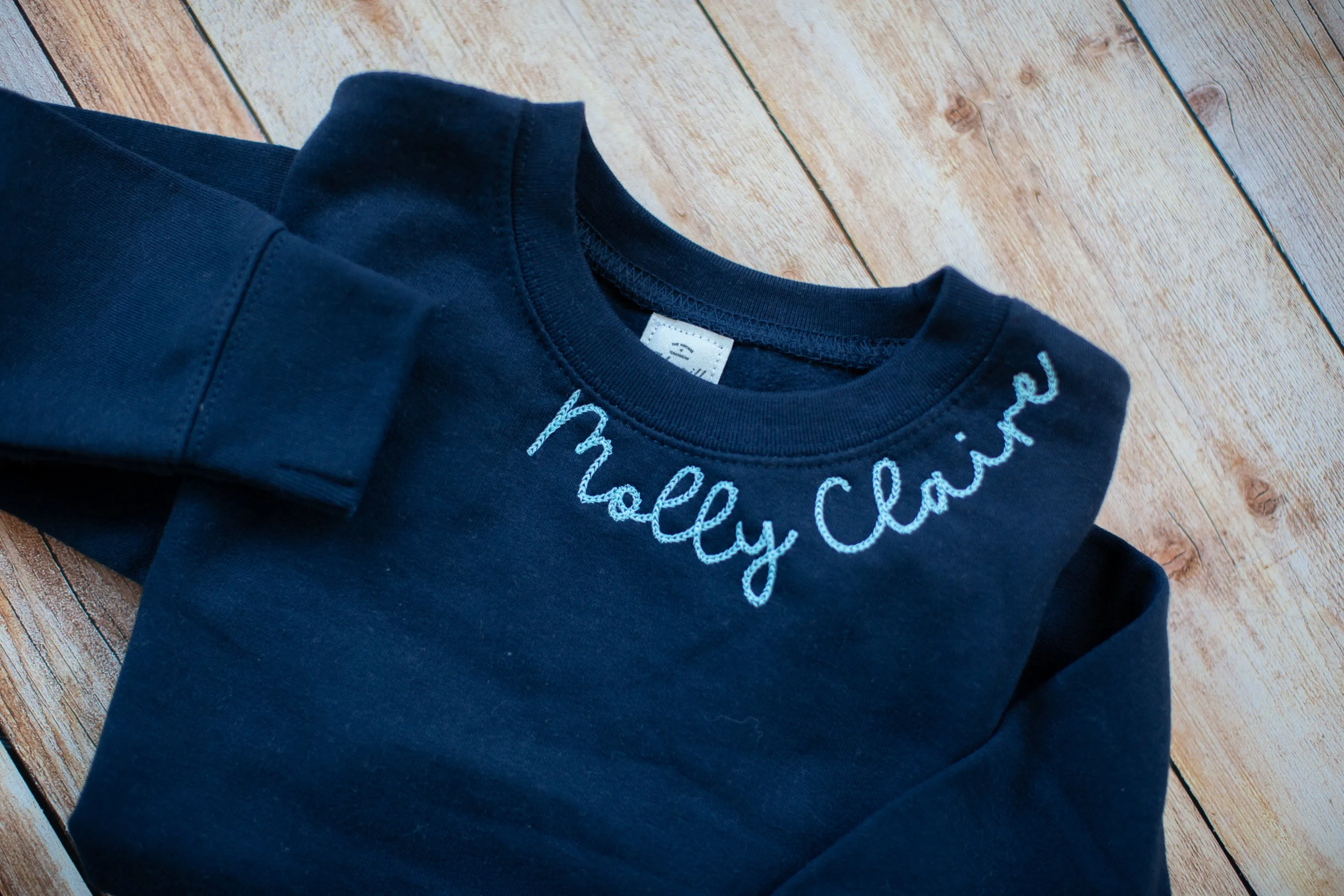 Embroidered Toddler Sweatshirt