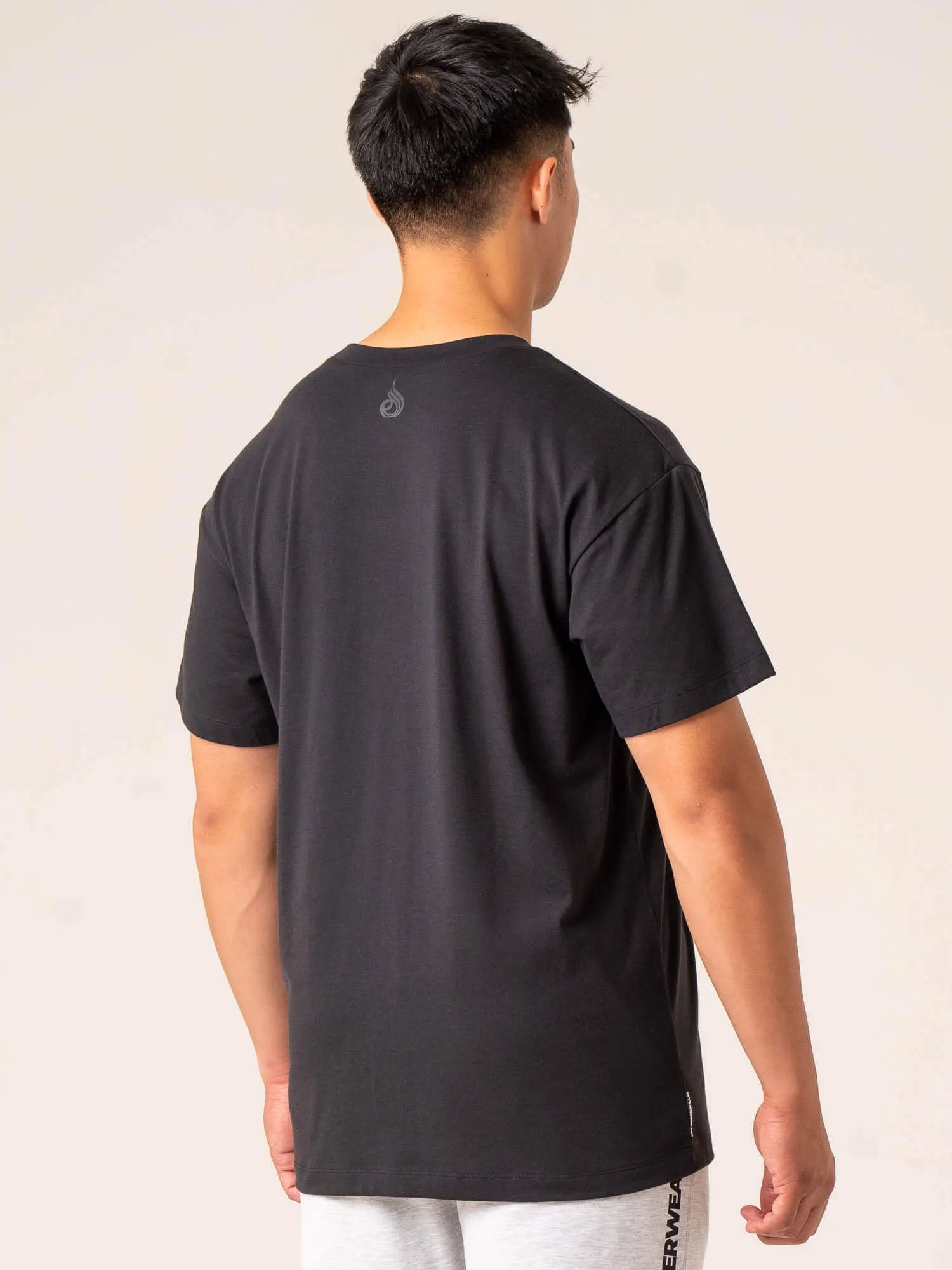 Emerge Oversized T-Shirt - Faded Black