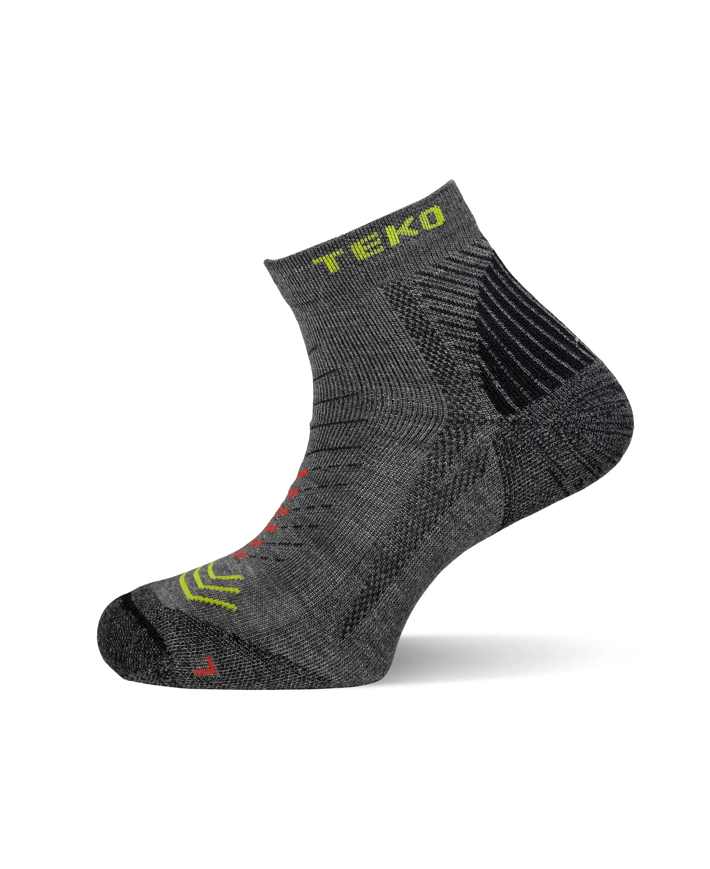 Enduro Light Half Cushion Sock - Granite