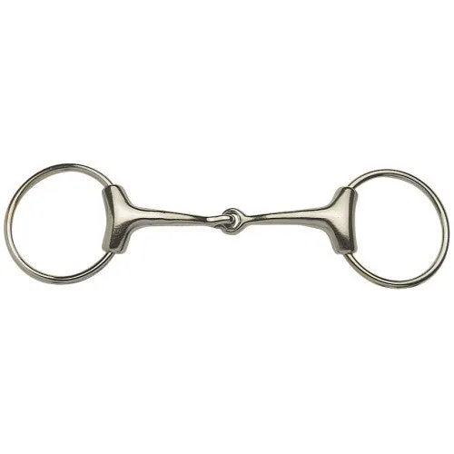 Equi-steel CP Loose Ring Eggbutt Snaffle