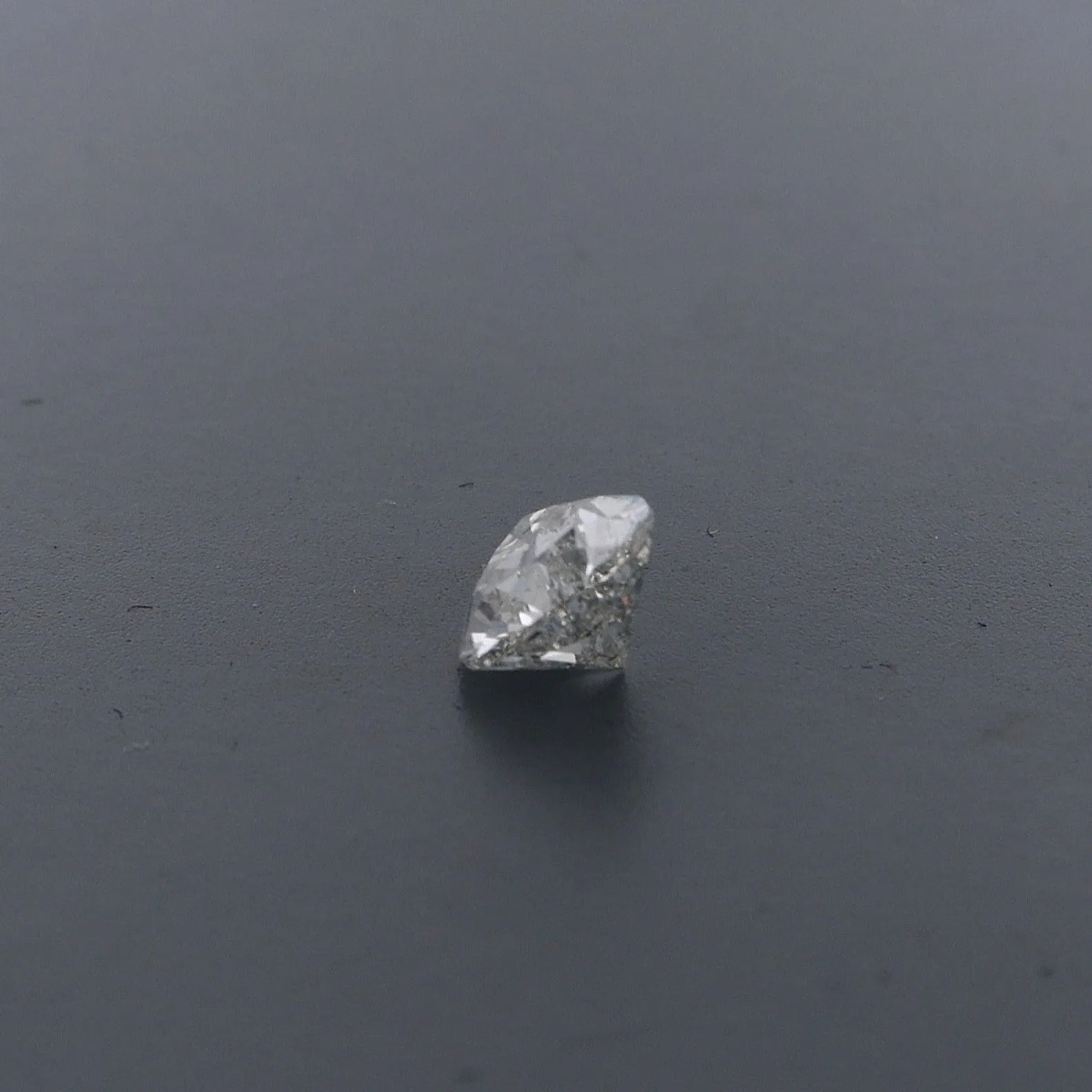 Estate Pear 1.00ct JI1 Diamond