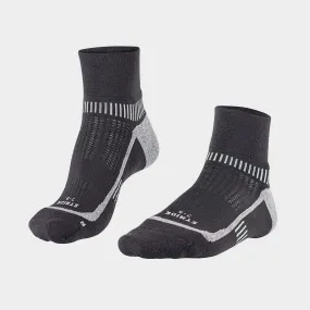 Falke Unisex Stride Hidden Sock Black/Multi _ 180723 _ Black